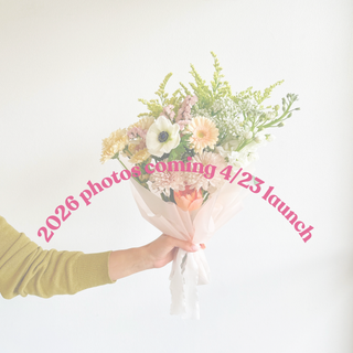 mother's day single fresh flower bouquet wrap