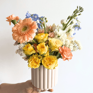 mother's day small seasonal fresh flower arrangement - houseoflilac