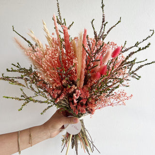 spring dried flower bouquets