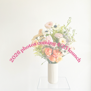 mother's day triple luxe flower bouquet in vase