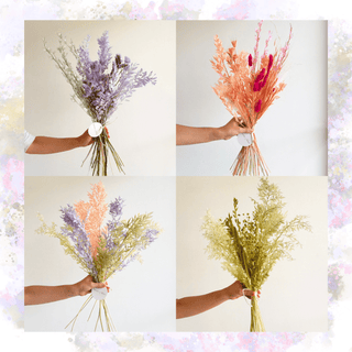 dried flower annual seasonal bouquet subscription (save 15%) - houseoflilac