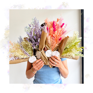 summer dried flower bouquets - houseoflilac