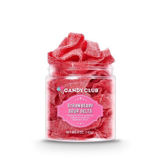 Strawberry Sour Belt Candies - houseoflilac