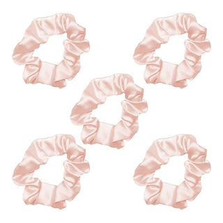 Satin Sleep Scrunchies - Blush - houseoflilac