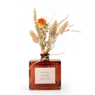 Amber Vanilla Bouquet Reed Bundle Fragrance Diffuser - houseoflilac
