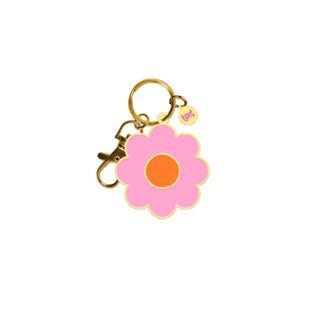 Pink Daisy Key Chain - houseoflilac