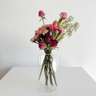 dried flower bud vase arrangement - houseoflilac