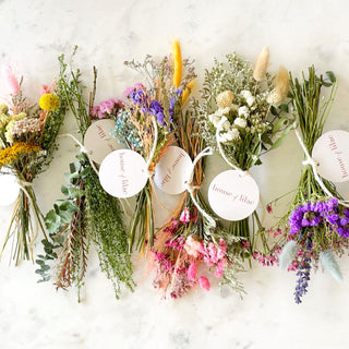 small dried flower bundle - houseoflilac