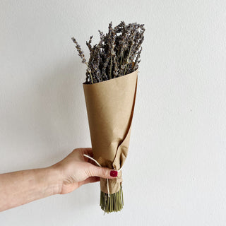lavender dried flower bunch and bundle - houseoflilac