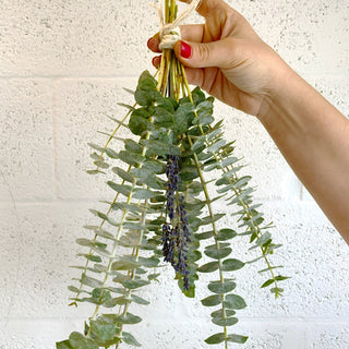 fresh eucalyptus shower bouquet