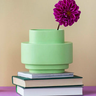 Green Layer Vase - houseoflilac