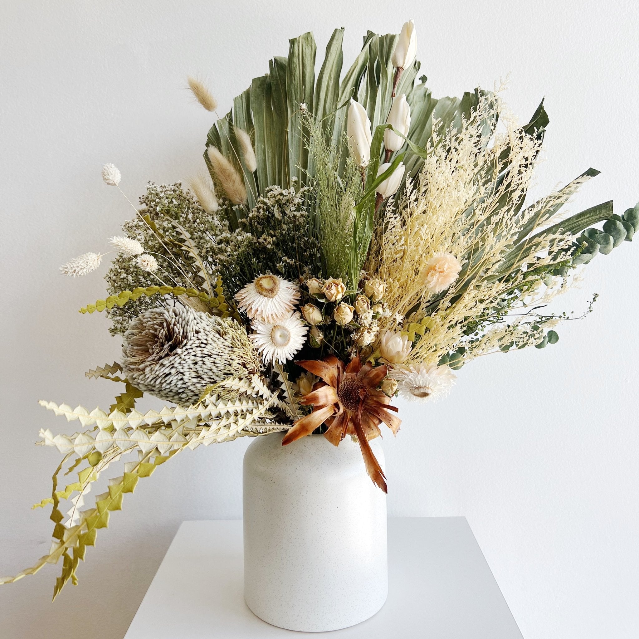 large dried flower arrangement for nationwide shipping – houseoflilac