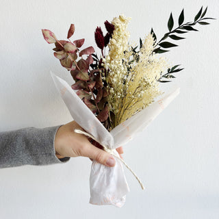 holiday dried flower wraps - houseoflilac