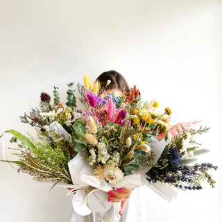 Bundle Dry Flowers & Leaves - Sparrow and Snow