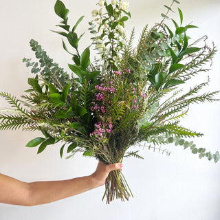 statement lush greens arrangement - houseoflilac