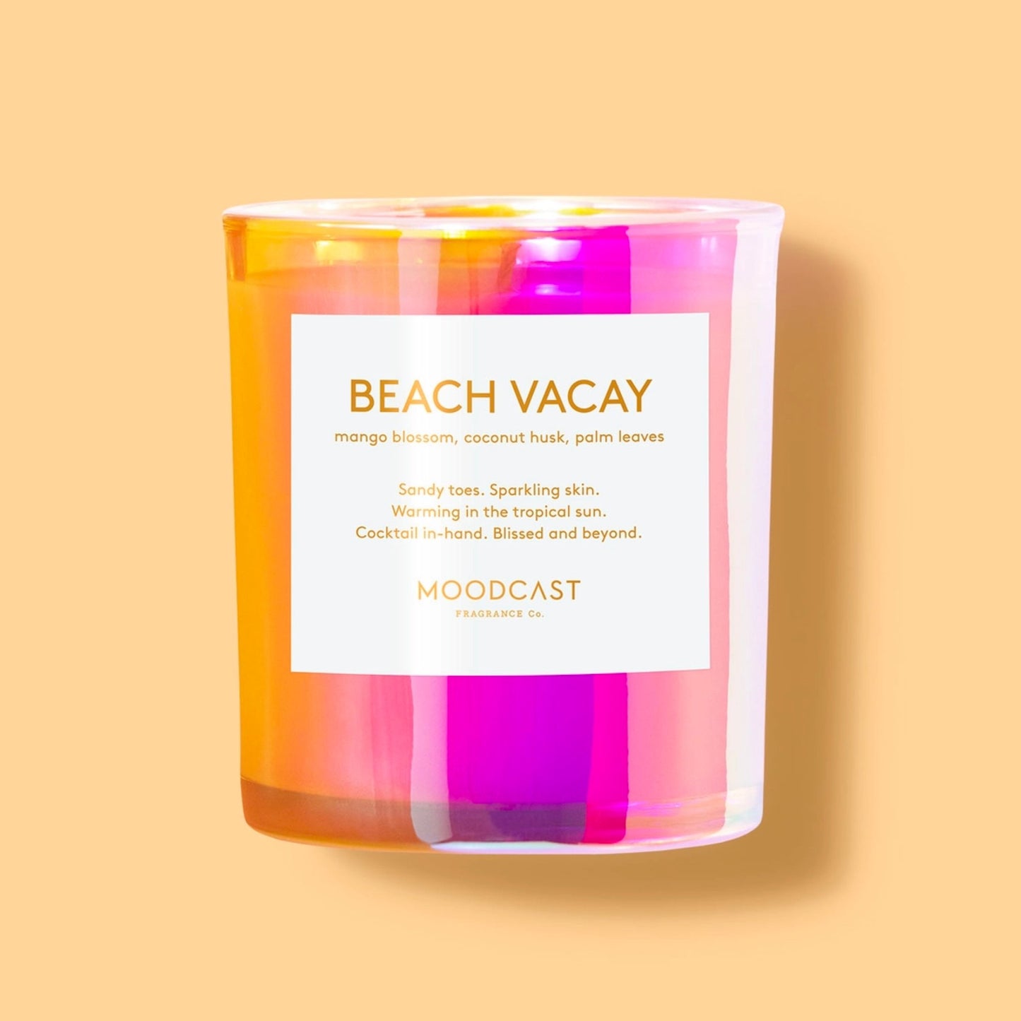 Beach Vacay Coconut Scented Candle - houseoflilac