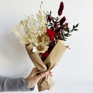 holiday dried flower wraps - houseoflilac