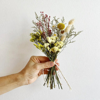 orange yellow small dried flower bundles - houseoflilac