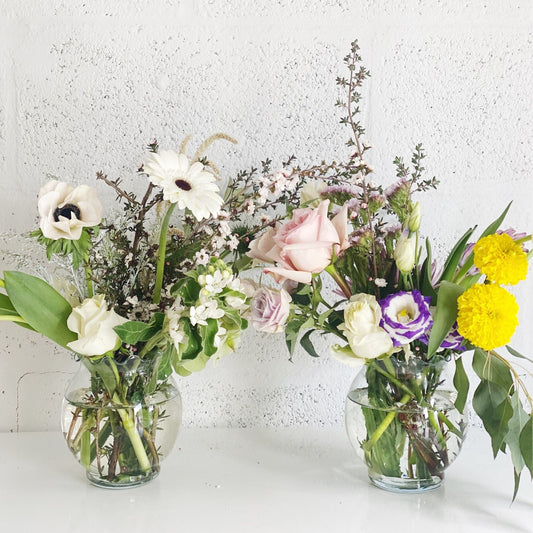 easter & passover small seasonal fresh flower arrangement