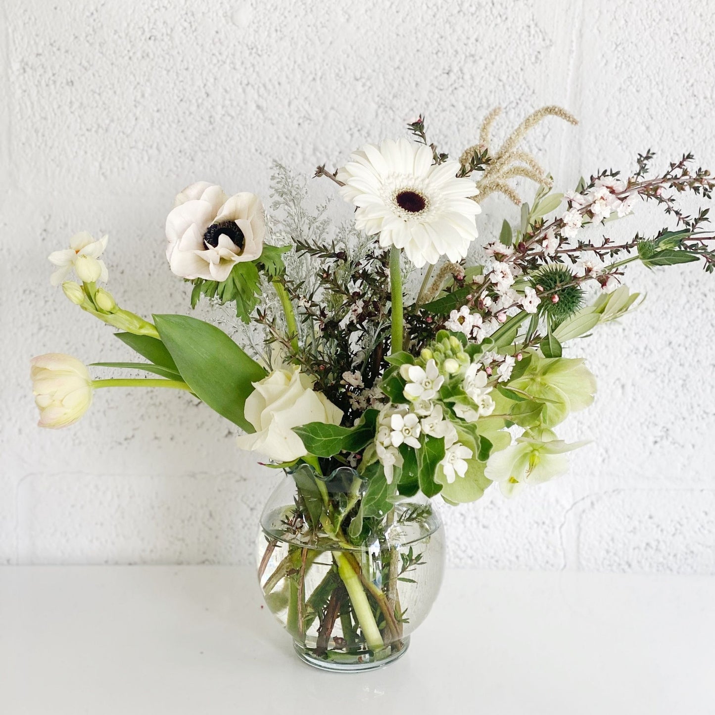 easter & passover small seasonal fresh flower arrangement