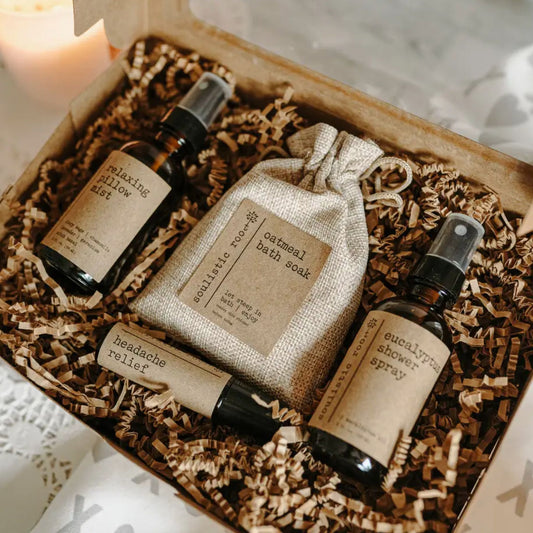 relaxing spa gift set