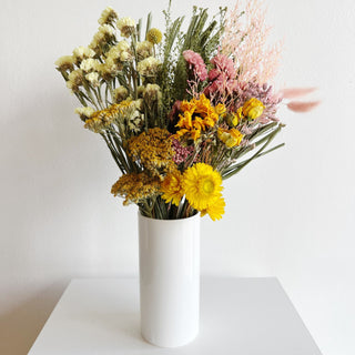 White Skinny Vase - houseoflilac